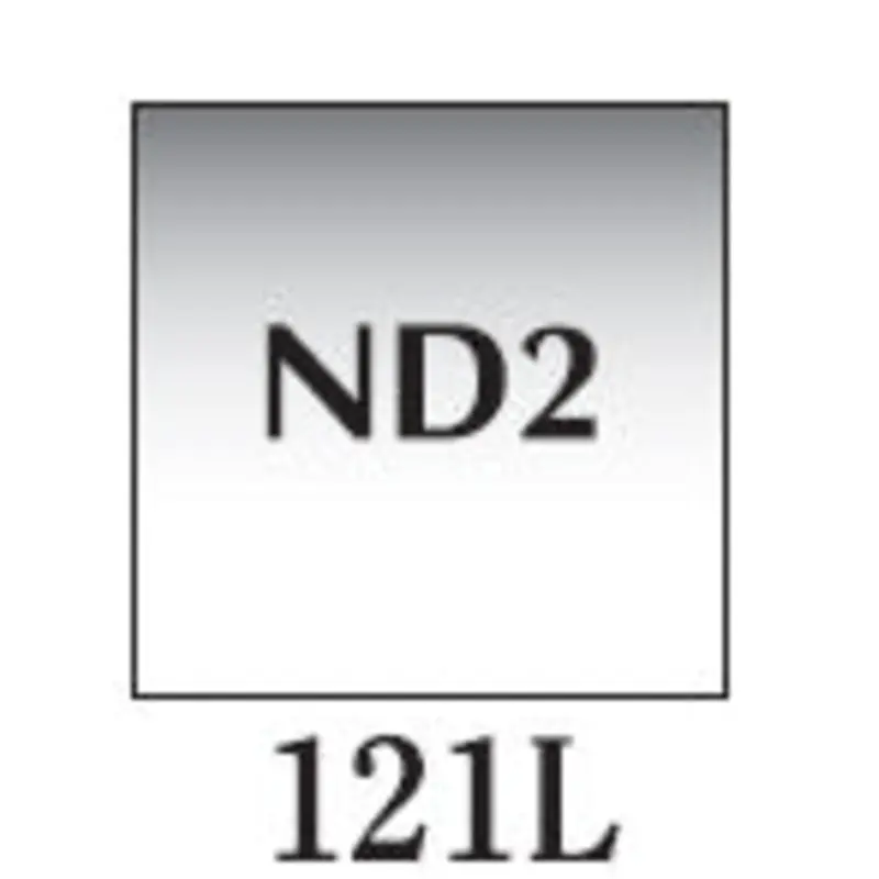 Cokin Z-Pro Series  Z121L Graduated  Neutral DensityFilter -  Grey G2, Light (ND2)