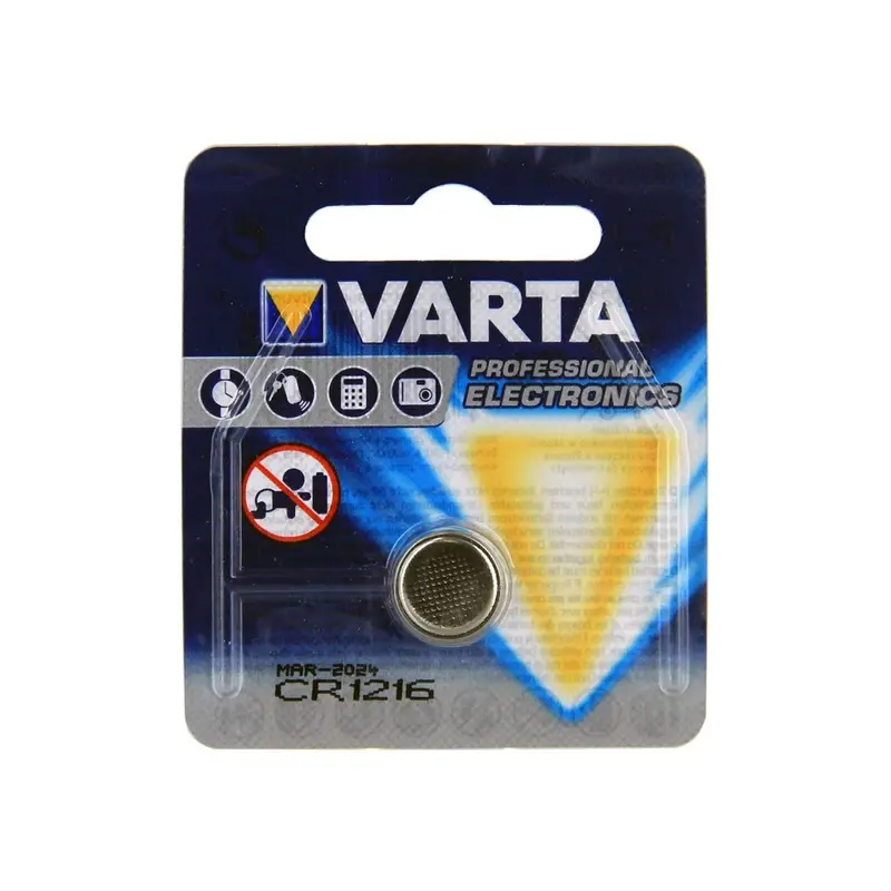 VARTA 2021 CR1216 3V BATTERY