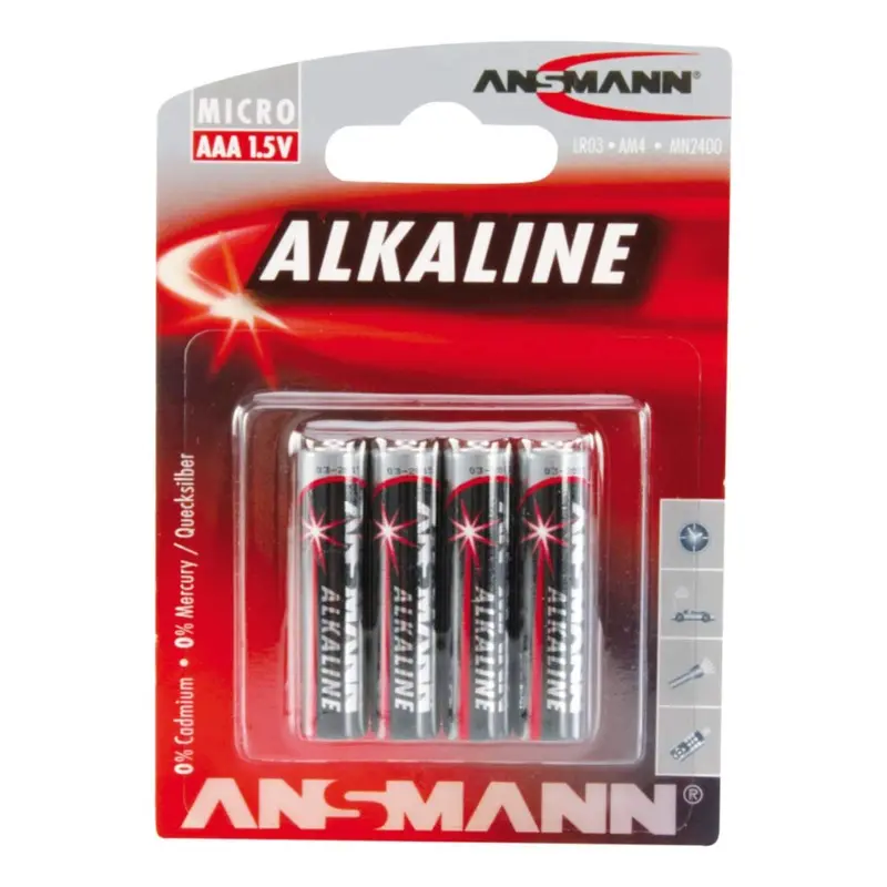 Ansmann Redline AAA (4-Pack) Batteries