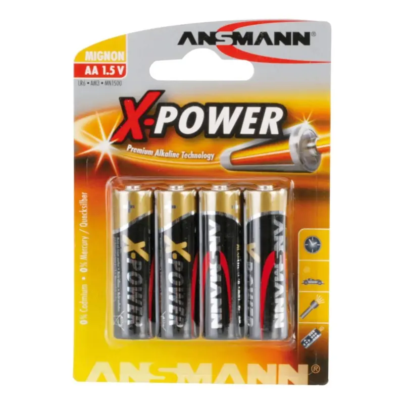 Ansmann X-Power AA (4 Pack) Batteries