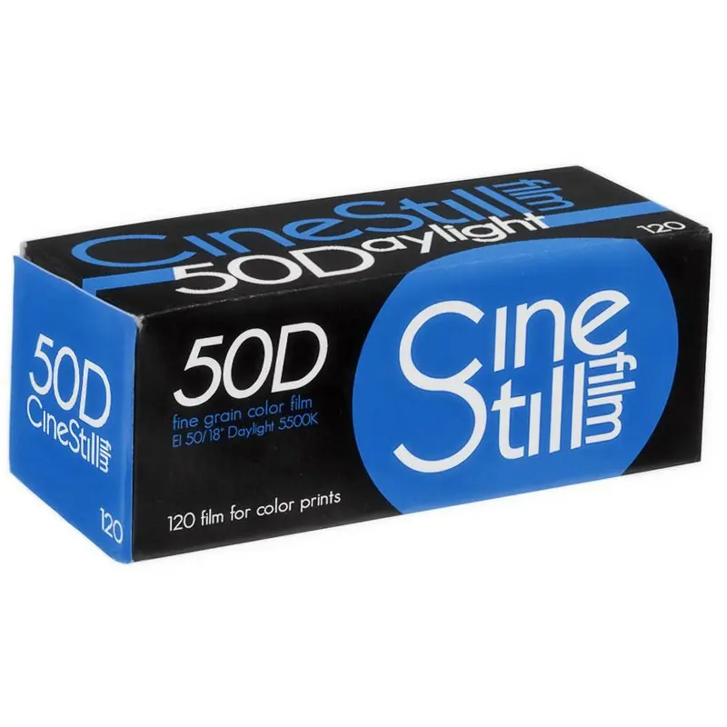 Cinestill 50Daylight Xpro 120mm C-41 Color Negative Film