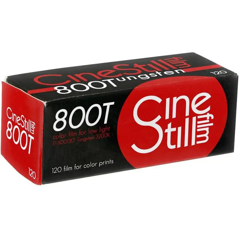 CineStill 800Tungsten Xpro C-41 Color Color Negative Film (120 Film)