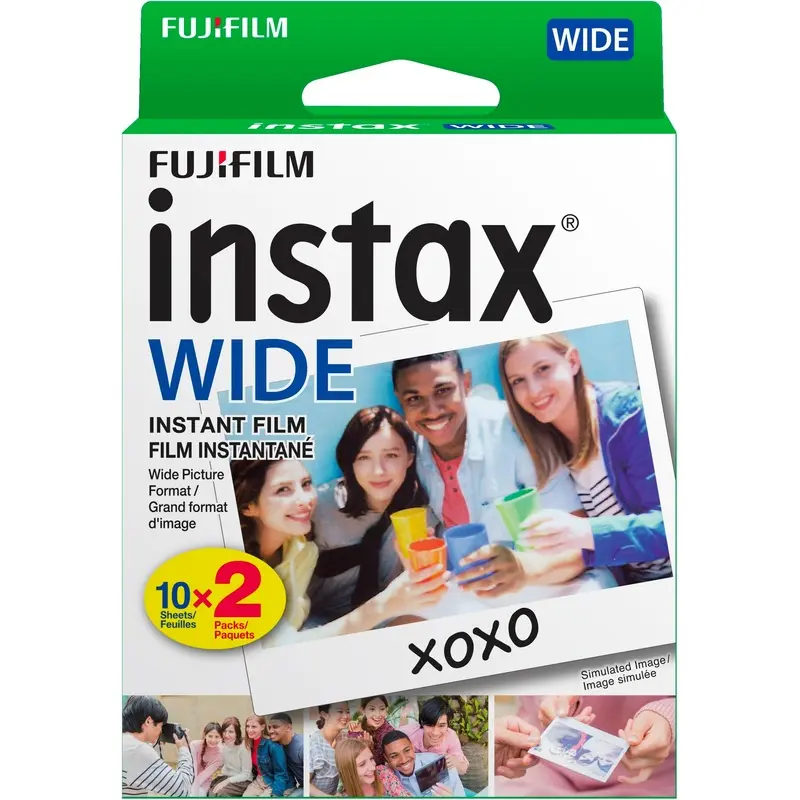 Fujifilm Instax Wide Twin Pack Film