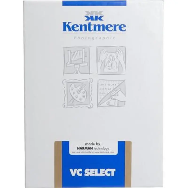 Kentmere Select Variable Contrast Resin Coated Paper (5 x 7", Fine Luster, 250 Sheets)