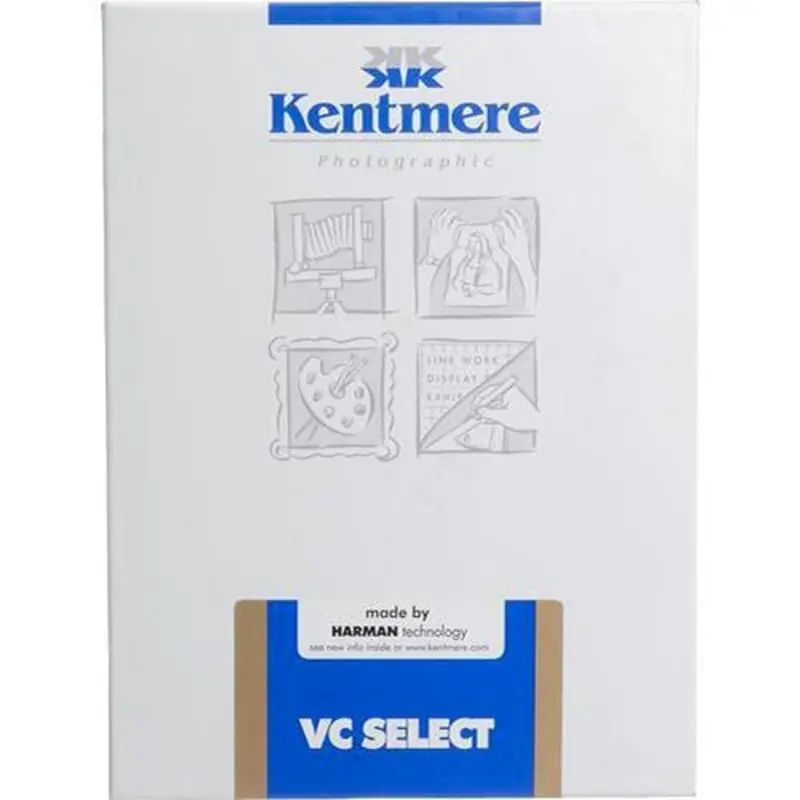 Kentmere Select Variable Contrast Resin Coated Paper (5 x 7", Glossy, 100 Sheets)