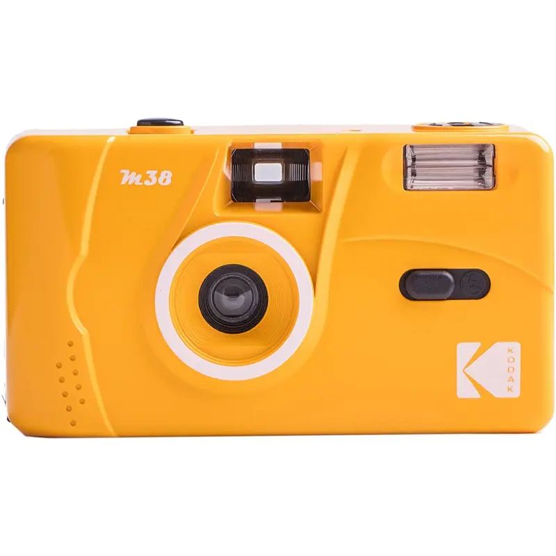 Kodak M38 35mm (Yellow) Film Camera with Flash