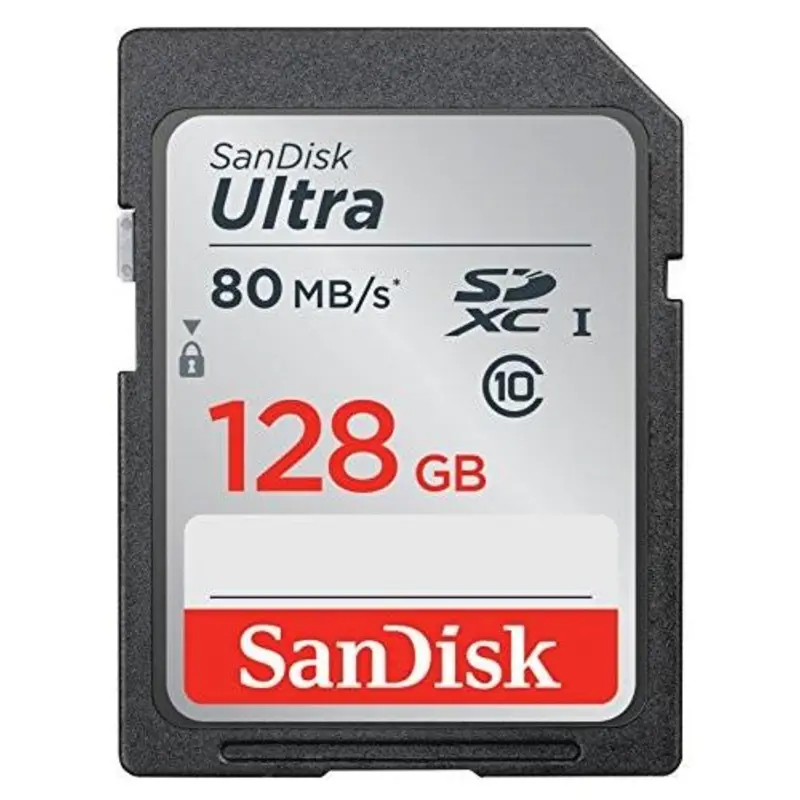 SanDisk 128GB UHS-1 (80MB/s)