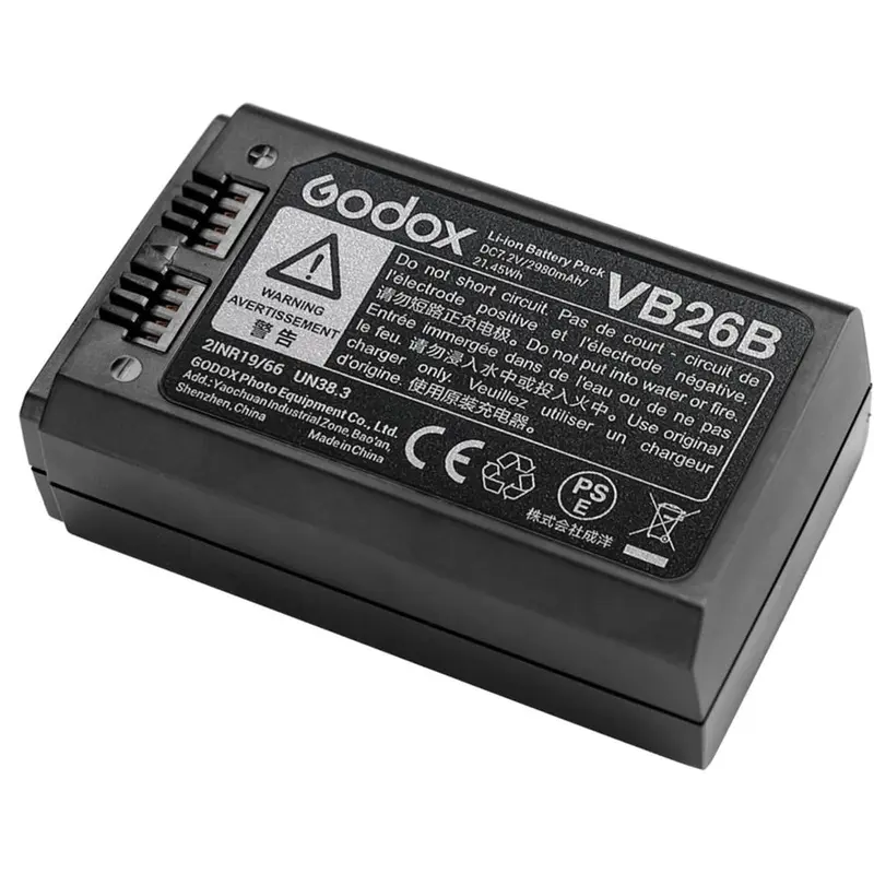 Godox VB26B Battery for V1 Flash Head (2980 mAh)
