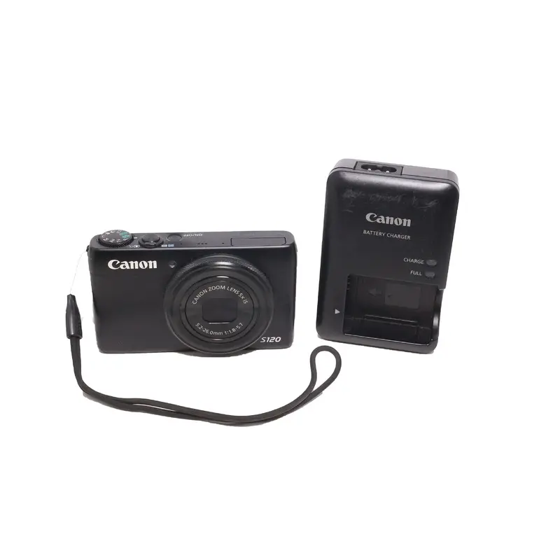 USED Canon S120 PowerShot Digital Point and shoot