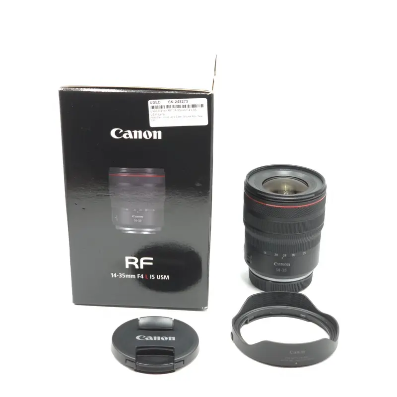 Used Canon RF 14-35mm F4 L IS USM Lens