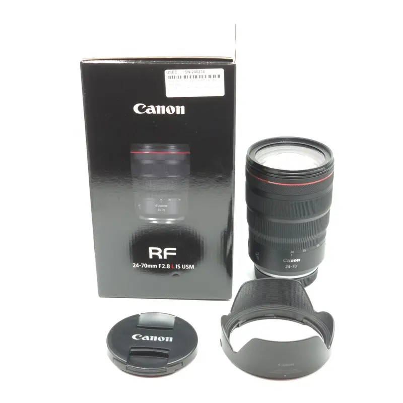 Used Canon RF 24-70mm F2.8 L IS USM Lens