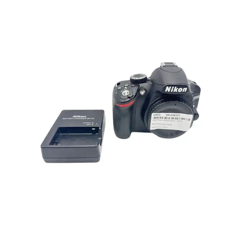 Used Nikon D3200 Body - Black
