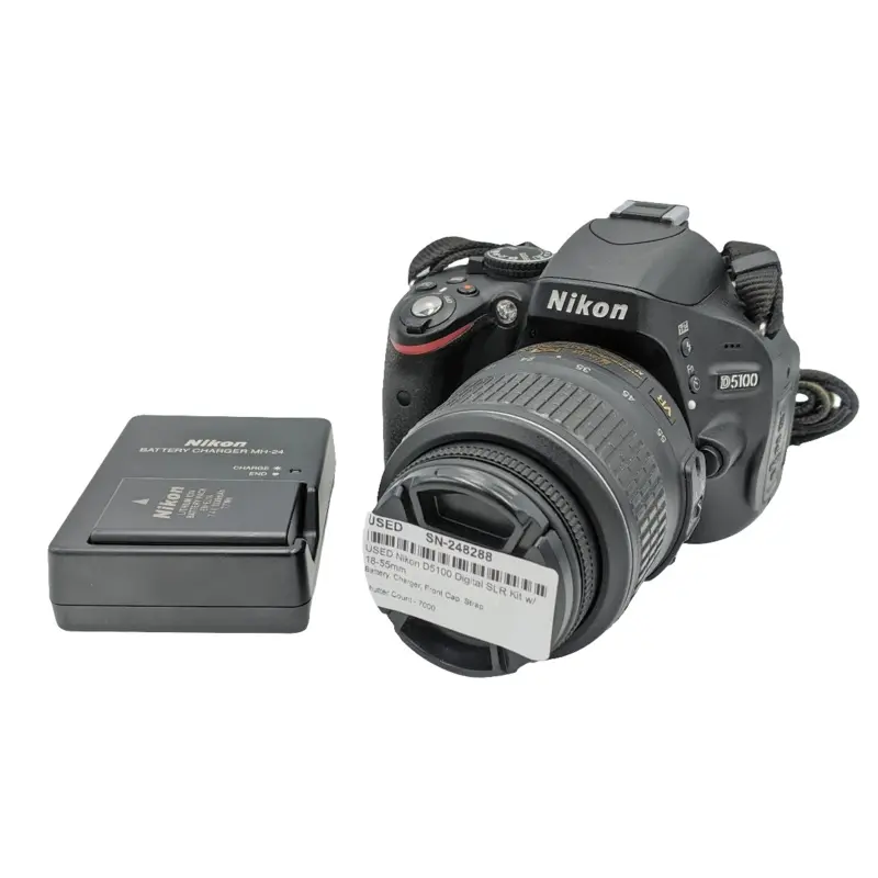 USED Nikon D5100 Digital SLR Kit w/ 18-55mm