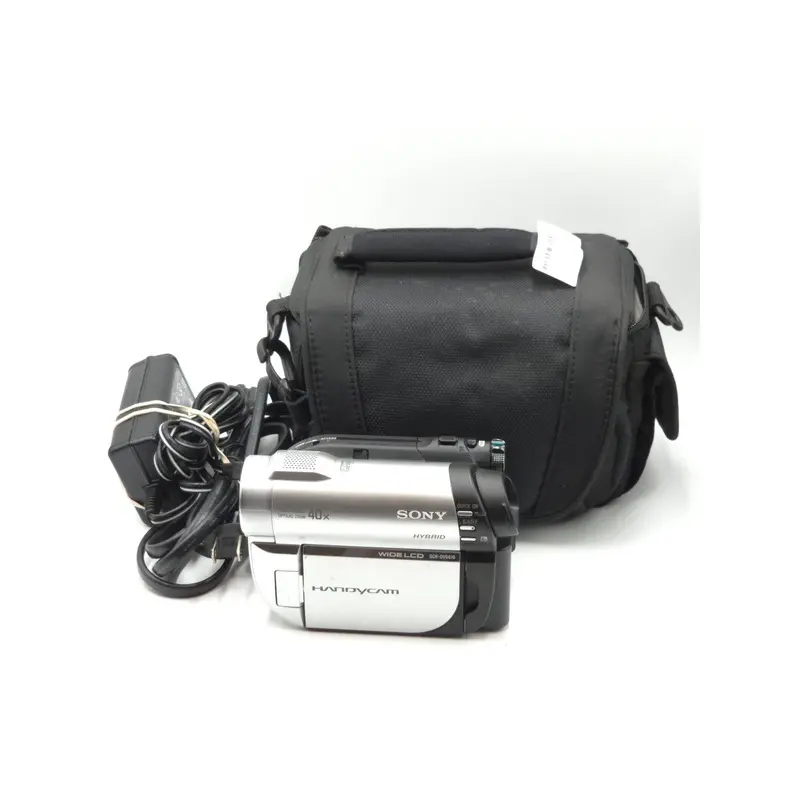 Used Sony Handycam DCR-DVD610 Mini DVD Hybrid Camcorder Video Camera