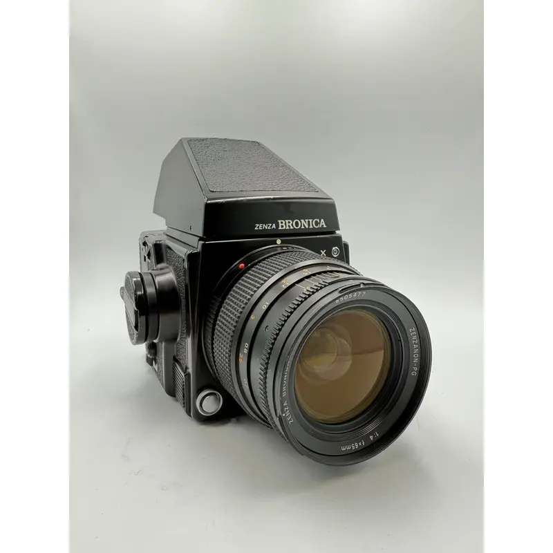 Used Bronica GS-1 w/120 Back, WL & Prism Finder & Zenzanon-PG 65mm f4 Lens