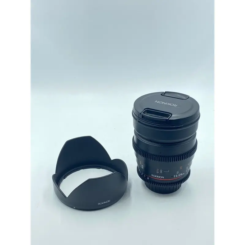 Used Rokinon 24mm T1.5 Cine Wide Angle for  Nikon