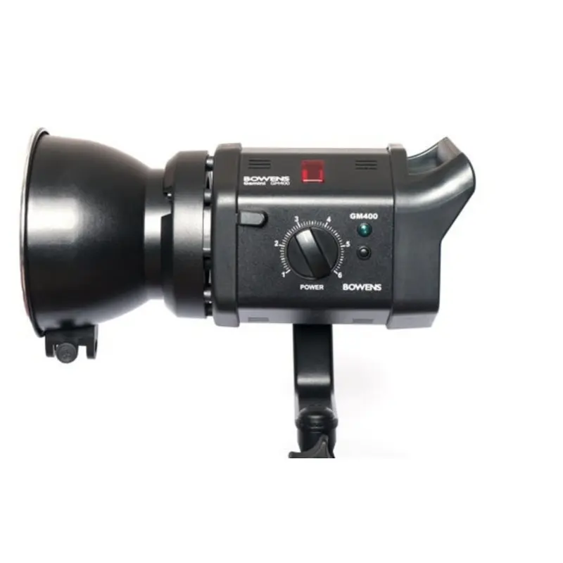 Used Bowens Gemini GM400RX Strobe 2 Light Kit w/ Case , Cables and Pulsar Transmitter