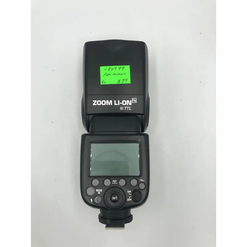 USED Flashpoint Zoom LI-in TTL R2 Flash (Nikon)