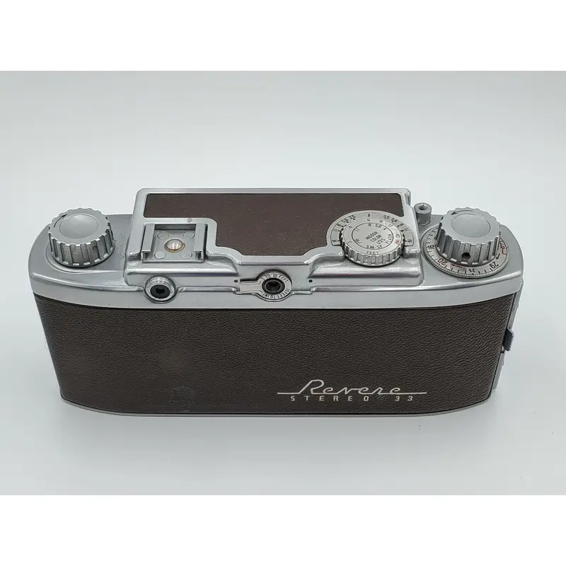 Used Revere Stereo 33 Camera w/2x 35mm f3.5 Lenses