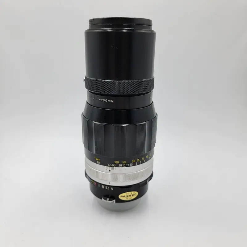 Used Nikon 200mm f4 non-AI MF Lens