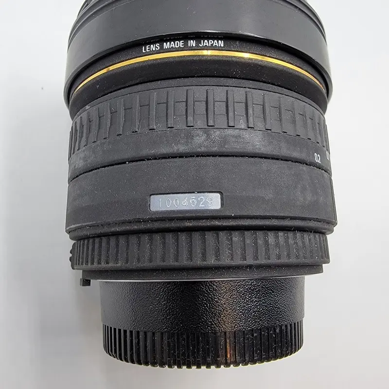 Used Sigma 8mm (180 deg) Fisheye (N-F) Lens