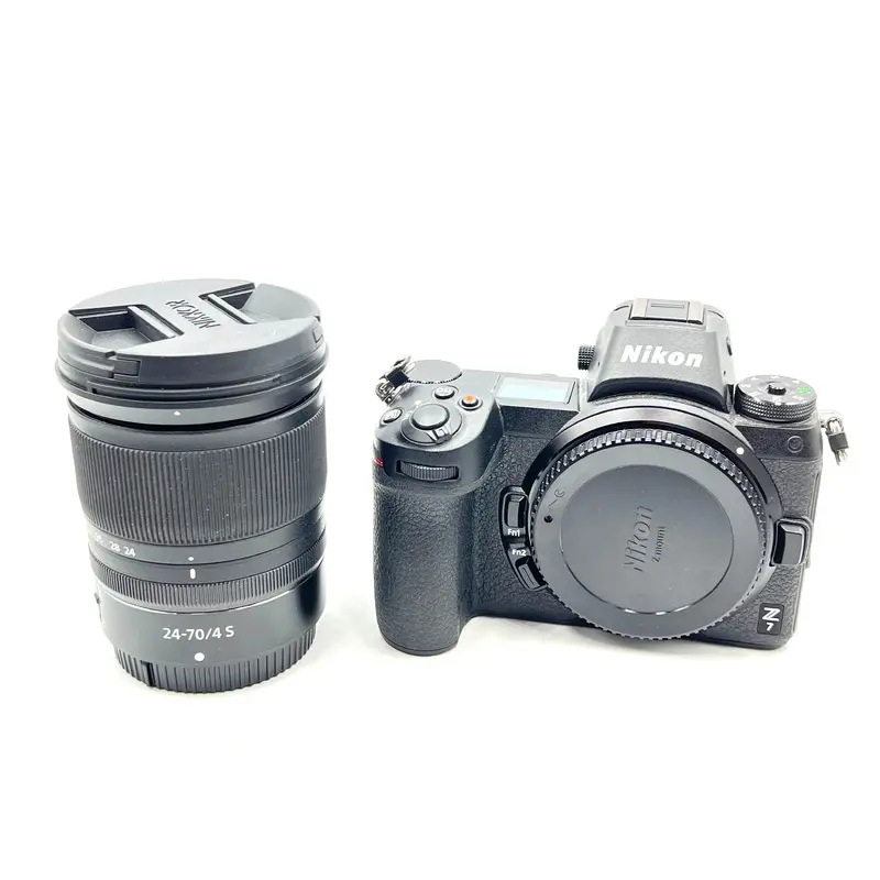 USED Nikon Z7 FX-format Mirrorless Camera Body w/ NIKKOR Z 24-70mm f/4 S Lens
