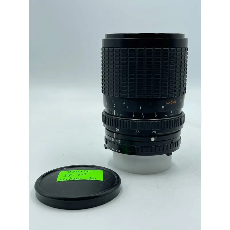 USED Sigma 28-80mm F3.5-4.5 for Nikon Lens