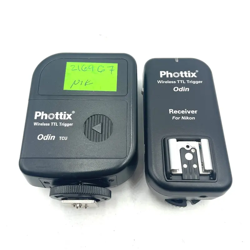 USED Phottix Odin Transmitter Trigger and Receiver for Nikon