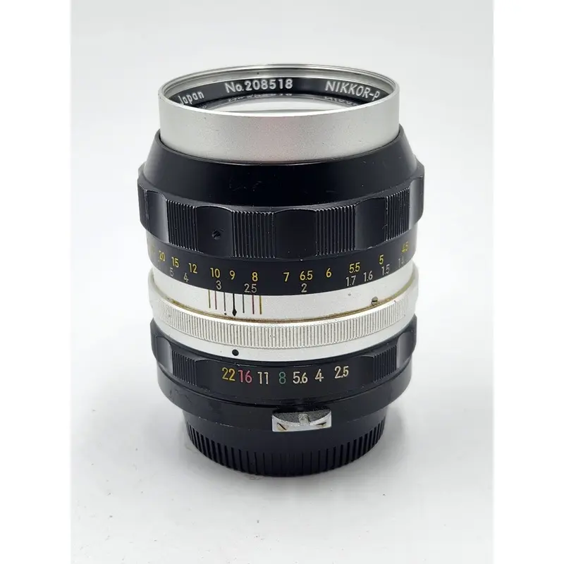 Used Nikon 105mm f2.5 Nikkor-P (F-mt) Lens