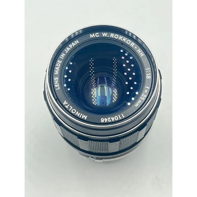 Used Minolta 35mm f1.8 MC W.Rokkor-HH Lens