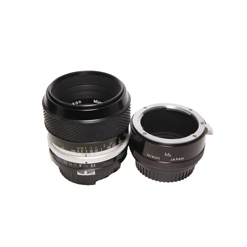 USED Nikkor P-C micro 55mm f/3.5 w/M2 ring