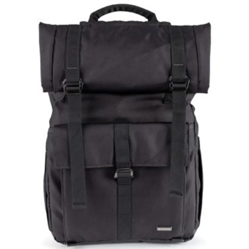 Jasper 2.0 Medium Rolltop Backpack (7.5 + 9 L Black)