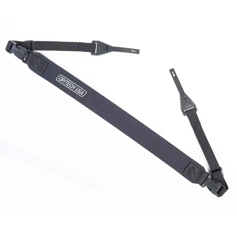 OP/TECH USA Fashion Strap 2.0 with 3/8" Plastic (Black)