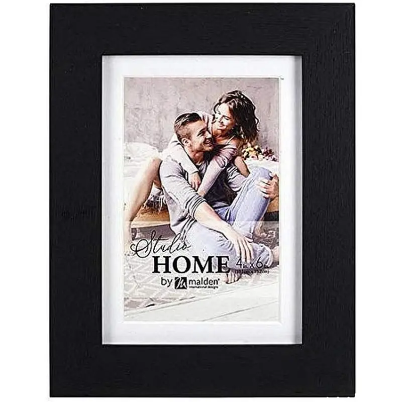 Malden 2420-46 4x6 Black Studio Frame