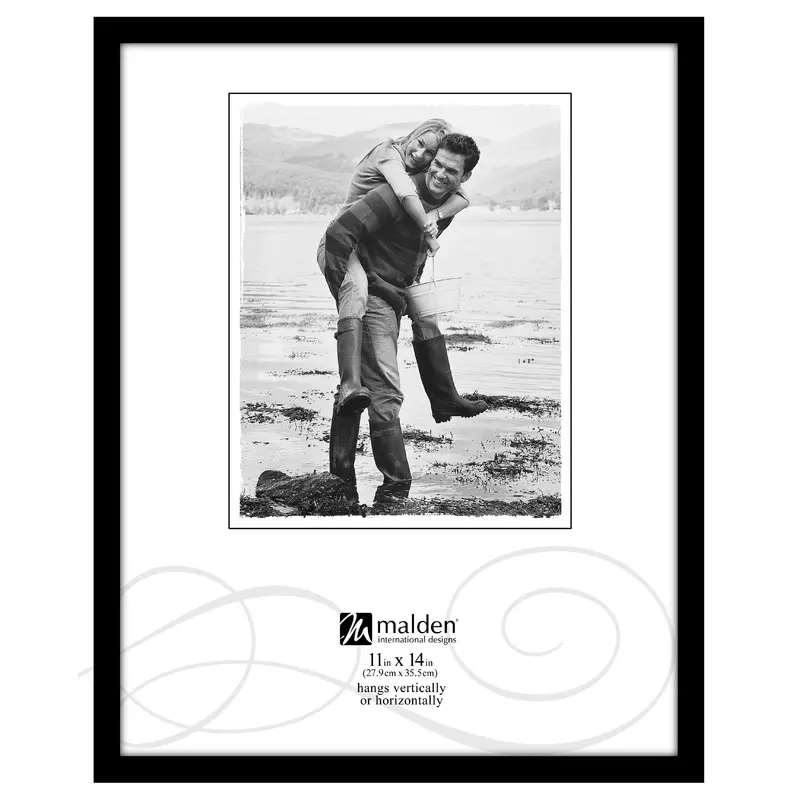 Malden 6416-14 11x14 Black Concepts Frame