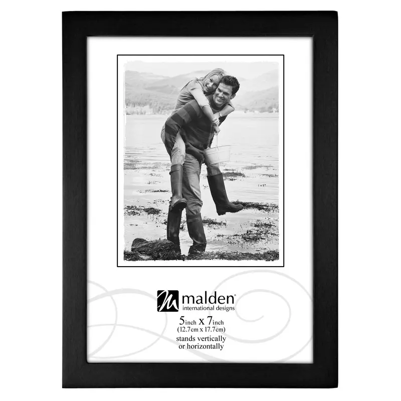 Malden 6416-57 5x7 Concepts Black Frame
