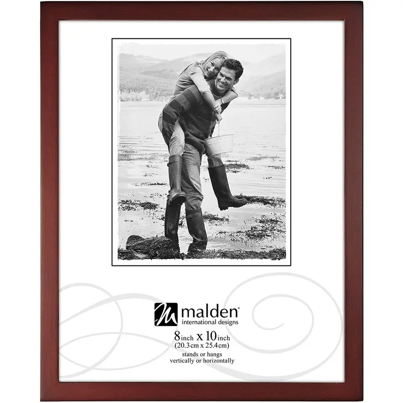 Malden 6418-80 8x10 Concepts Walnut Frame