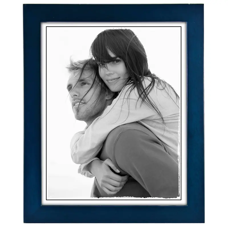 Malden 672-80 8x10 Linear Blue Frame