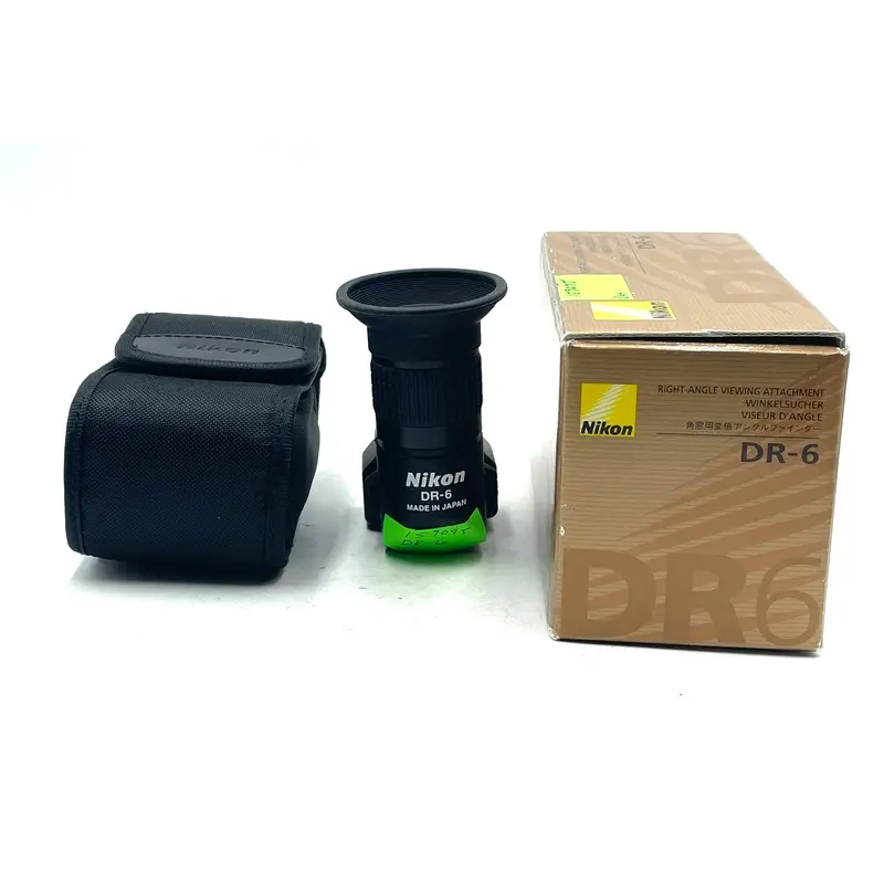 Used Nikon DR-6 Right-Angle Finder W/ Case and Box
