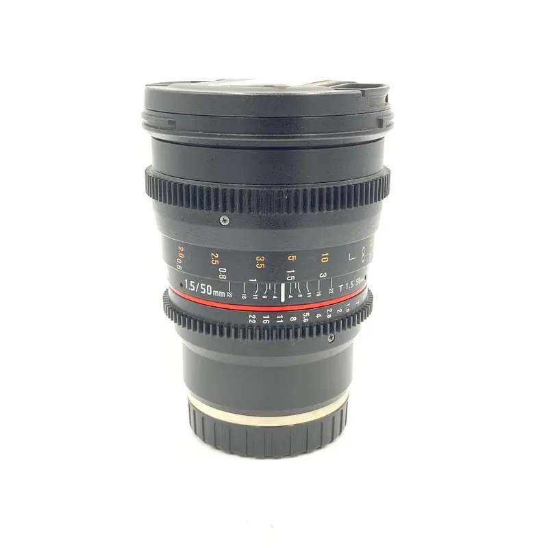 USED Rokinon 50mm T1.5 AS VMC Cinema Lens for Sony