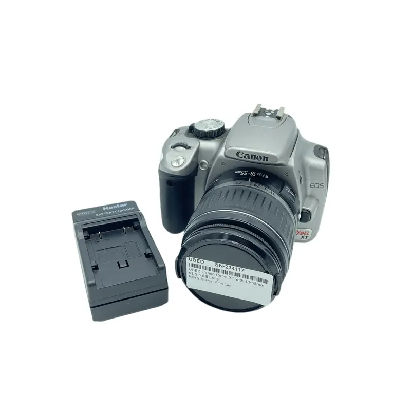 USED Canon Rebel XT with 18-55mm f/3.5-5.6 II Lens