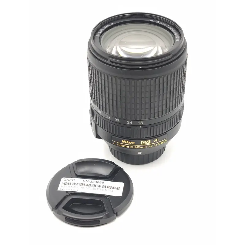 USED Nikon 18-140mm F3.5-5.6 G ED VR Lens