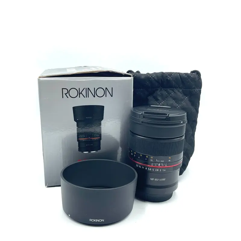 Used Rokinon 85mm f/1.4 Lens for Canon RF