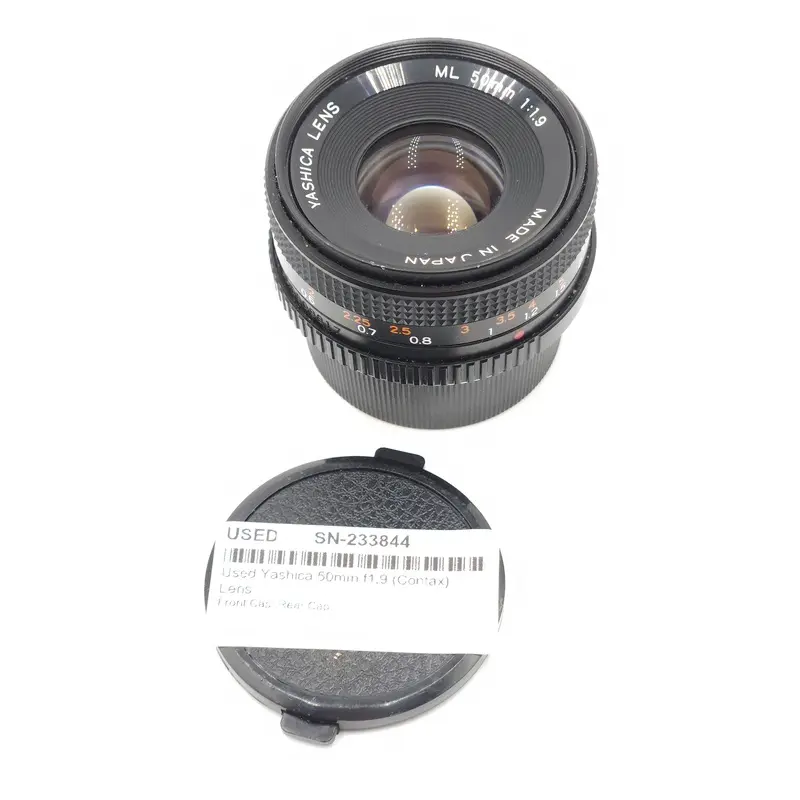 Used Yashica 50mm f1.9 (Contax) Lens