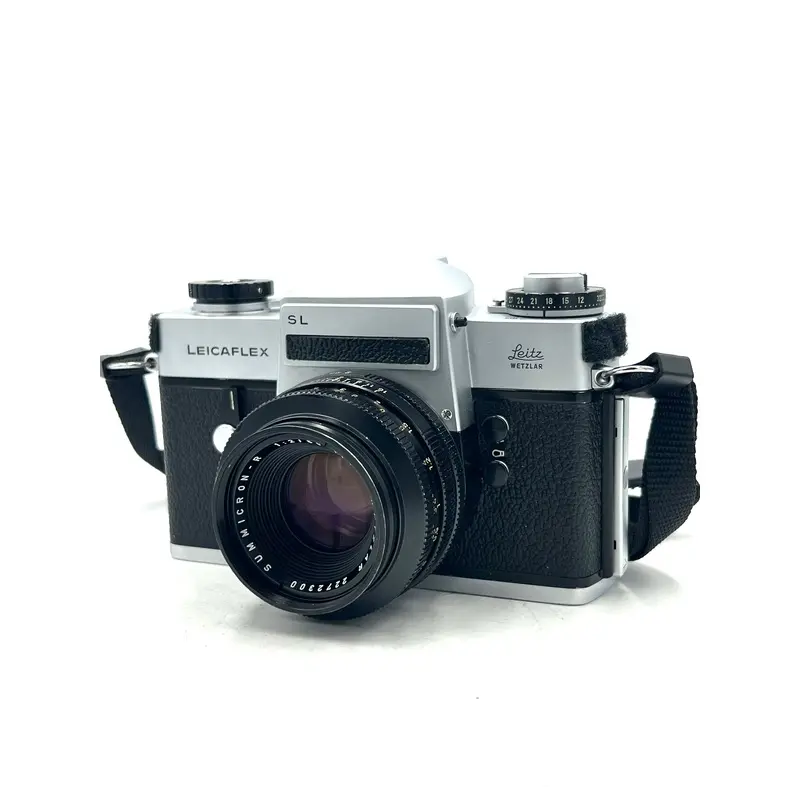 USED Leicaflex SL 35mm Film SLR W/ 50mm F2 Summicron Lens