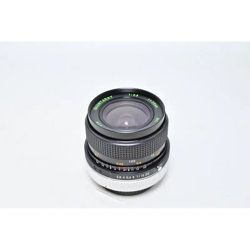 USED Quantaray 28mm f2.8 Canon FD mount