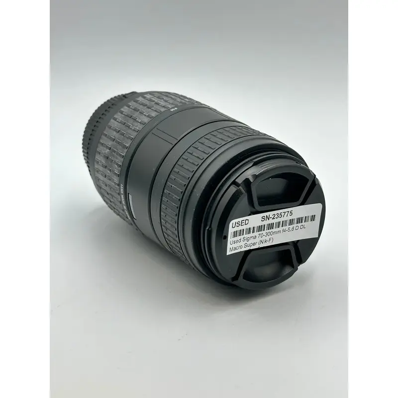 Used Sigma 70-300mm f4-5.6 D DL Macro Super (Nik-F)