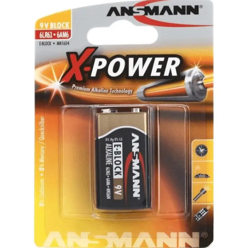 Ansmann X-Power 9V (single)