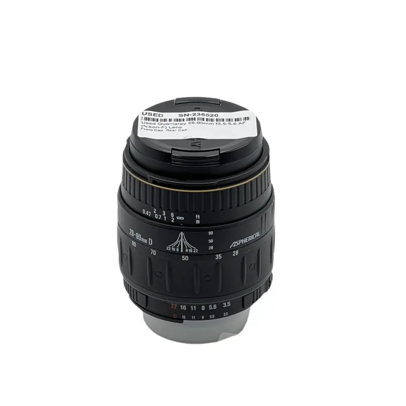 Used Quantaray 28-90mm f3.5-5.6 AF (Nikon-F) Lens