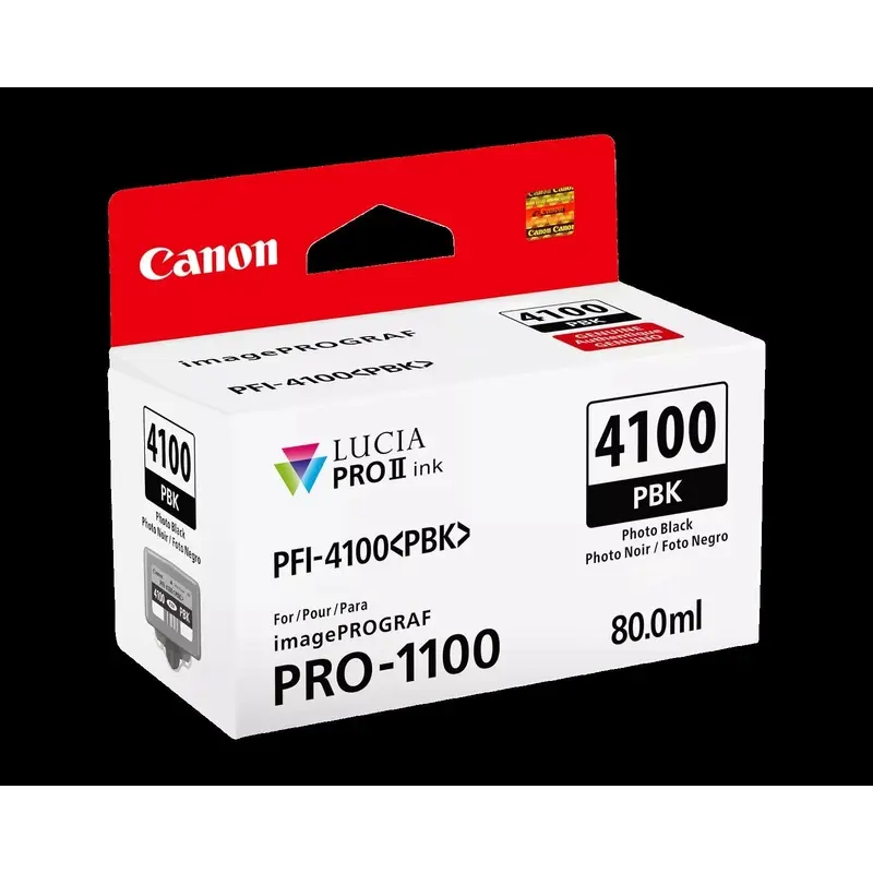 Canon PFI-4100 Photo Black Pigment Ink Tank (80mL)